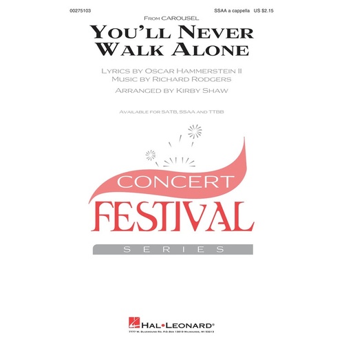 You'll Never Walk Alone SSAA A Cappella 