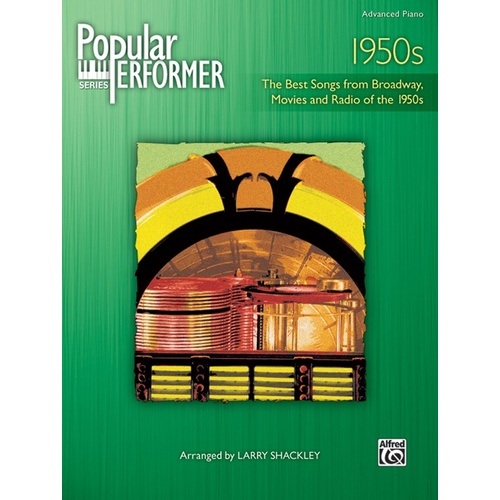 Popular Performer 1950S Adv Piano