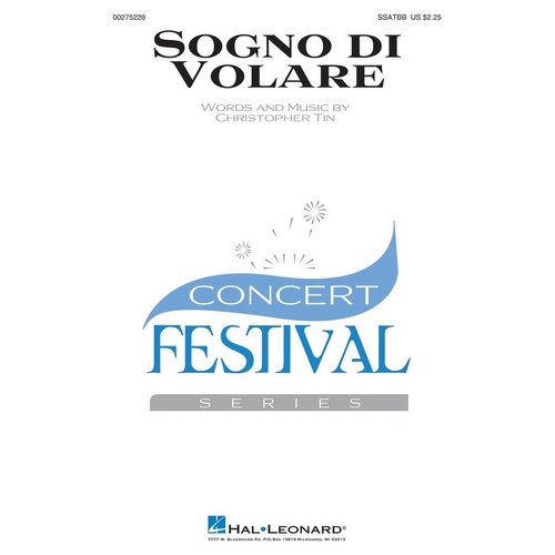 Sogno Di VOnline Audiore (The Dream Of Flight) SSATBb (Octavo)