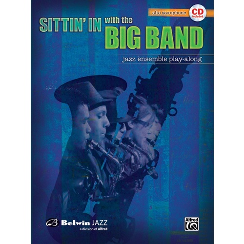 Sittin In With The Big Band Vol 1 Alto Sax Book/CD