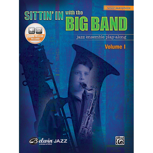 Sittin In with the Big Band Vol 1 Tenor Sax Bk/Cd