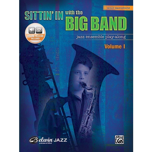 Sittin In With The Big Band Vol 1 Tenor Sax Book/CD