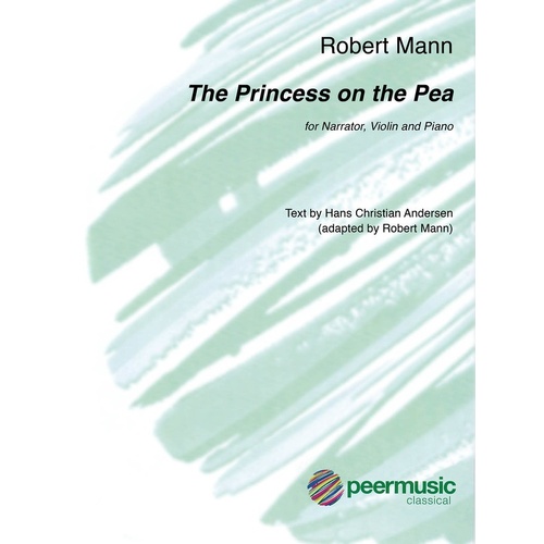 Princess And The Pea For Narrator/Violin/Piano (Softcover Book)