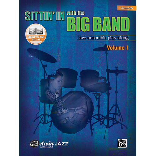 Sittin In with the Big Band Vol 1 Drums Bk/Cd