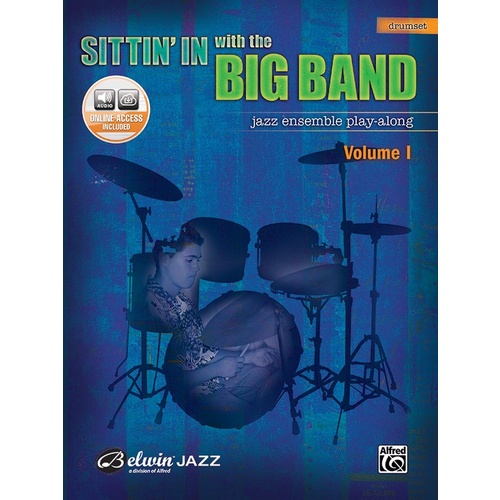 Sittin In With The Big Band Vol 1 Drums Book/CD