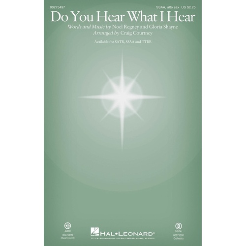 Do You Hear What I Hear SSAA (Octavo)
