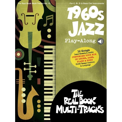 1960s Jazz Play-Along V13 BK/OLM