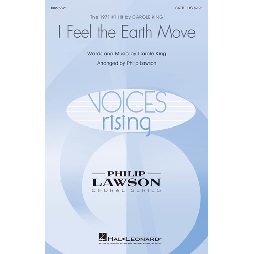 I Feel The Earth Move SATB (Octavo)