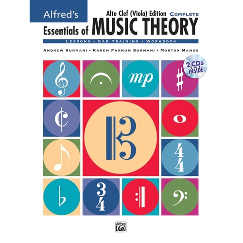 Essentials Of Music Theory Viola Book Comp Book/CD