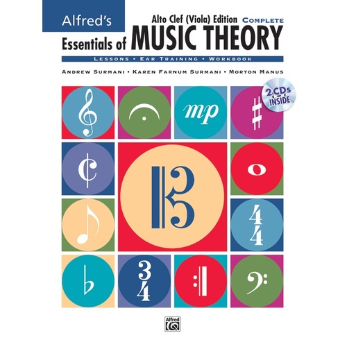 Essentials Of Music Theory Viola Book Comp Book/CD
