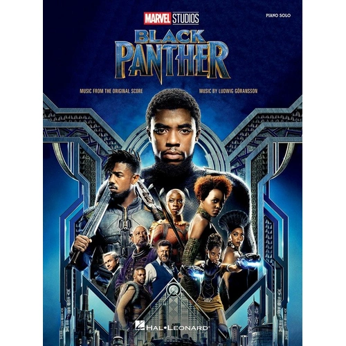 Black Panther Piano Solo Songbook by Hal Leonard - 9 Selections from Original Score, 24 Pages