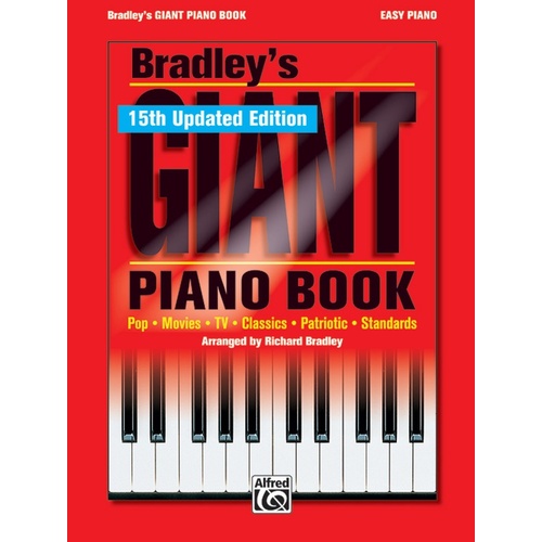 Bradleys Giant Piano Book 15th Updated Ed Ep