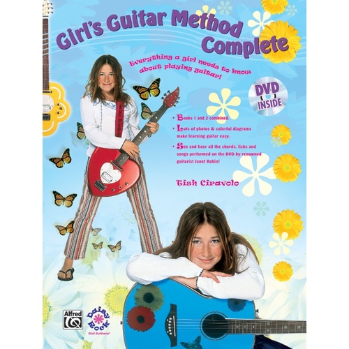 Girls Guitar Method Complete Book/ DVD