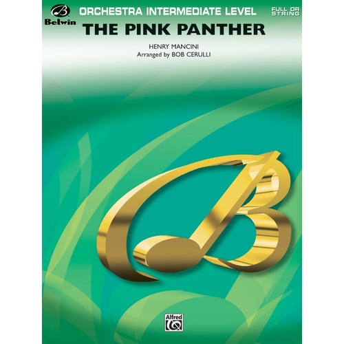Pink Panther String Orchestra Gr 2.5 Arr Cerulli