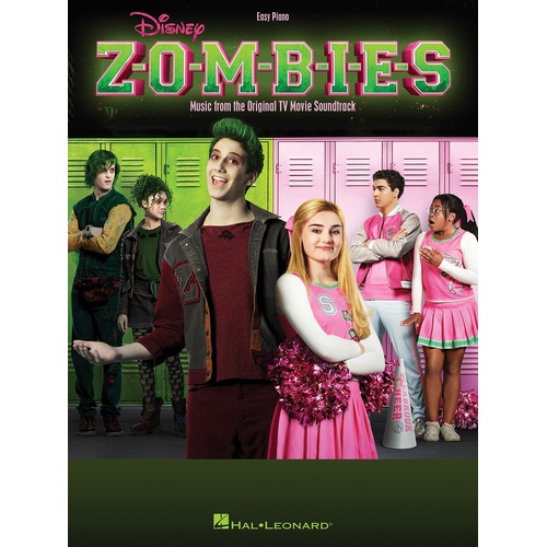 Zombies Disney Movie Soundtrack Easy Piano (Softcover Book)