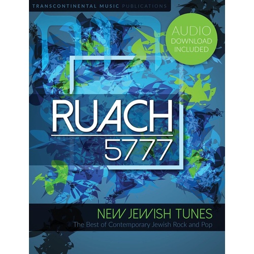 Ruach 5777 Songbook New Jewish Tunes (Softcover Book/Online Audio)