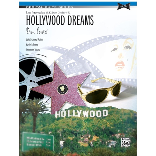 Hollywood Dreams Late Intermediate Piano Solos