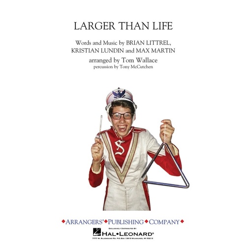 Larger Than Life Marching Band 3 Score/Parts