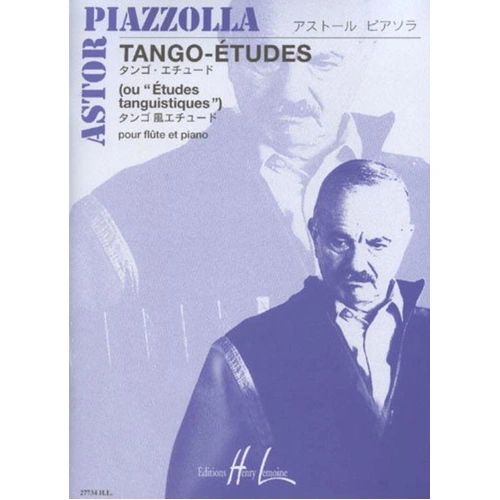 Piazzolla - Tango Etudes for Flute and Piano arranged by Ollivo