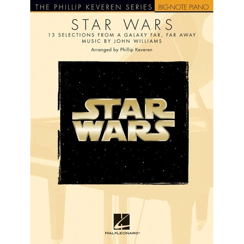 Star Wars Keveren Big Note Piano Collection