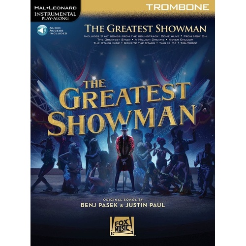 The Greatest Showman Trombone Instrumental Play-Along Book