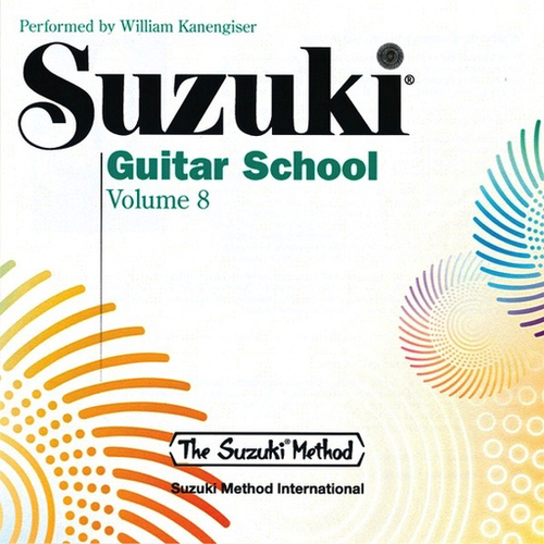 Suzuki Guitar School Volume 8 CD by Shinichi Suzuki - Alfred Music