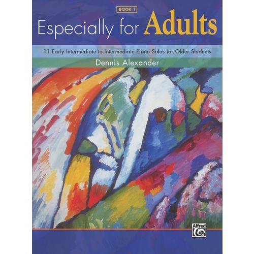 Especially For Adults Book 1 Piano Solos