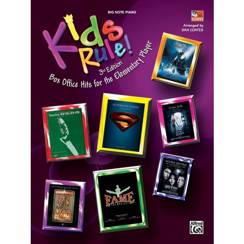Kids Rule Big Note Piano 3rd Edition