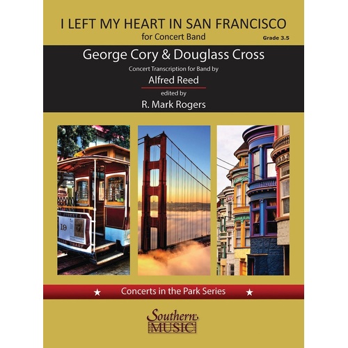 I Left My Heart In San Francisco Concert Band 3.5 Full Score