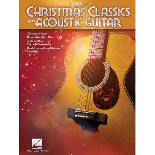 Christmas Classics For Acoustic Guitar 2nd Edition (Softcover Book)