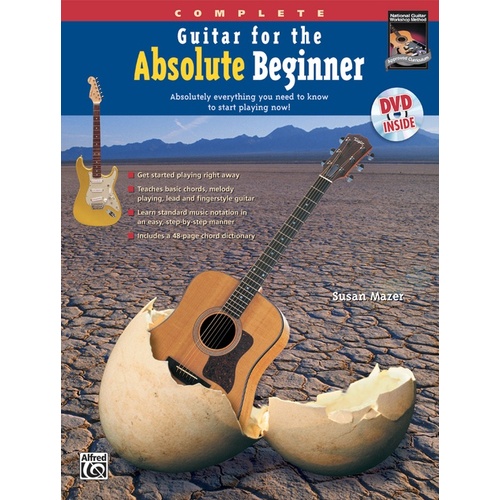 Guitar For The Absolute Beginner Comp Book/DVD Sle