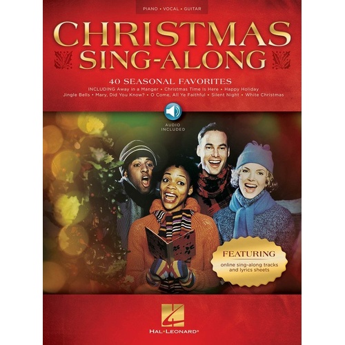 Christmas Singalong Piano, Vocal & Guitar Songbook by Hal Leonard