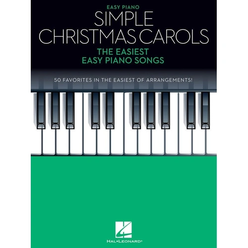 Simple Christmas Carols Easy Piano Songbook