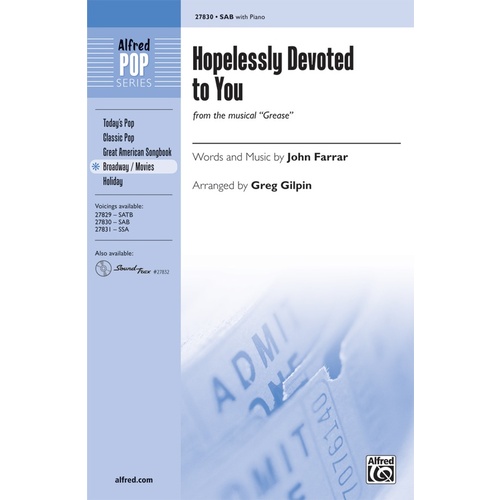 Hopelessly Devoted To You SAB