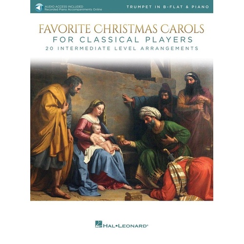 Favorite Christmas Carols for Classical Players - Trumpet Book