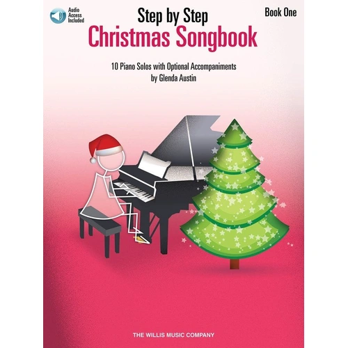 Step by Step Christmas Songbook - Book 1 by Glenda Austin