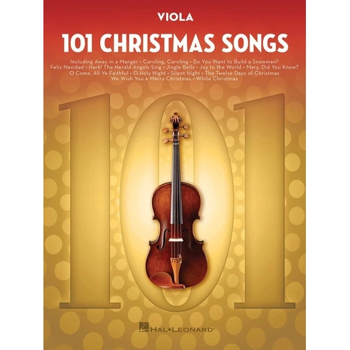 101 Christmas Songs for Viola - Hal Leonard