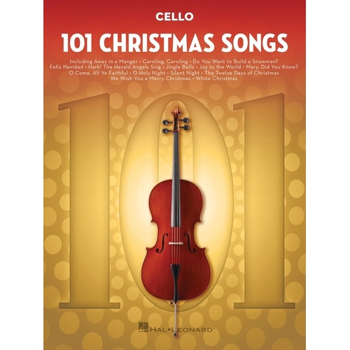101 Christmas Songs For Cello