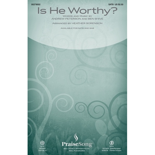 Is He Worthy? SATB (Octavo)