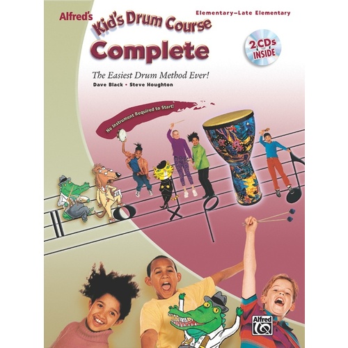 Alfreds Kids Drum Course Complete Book/2CDs