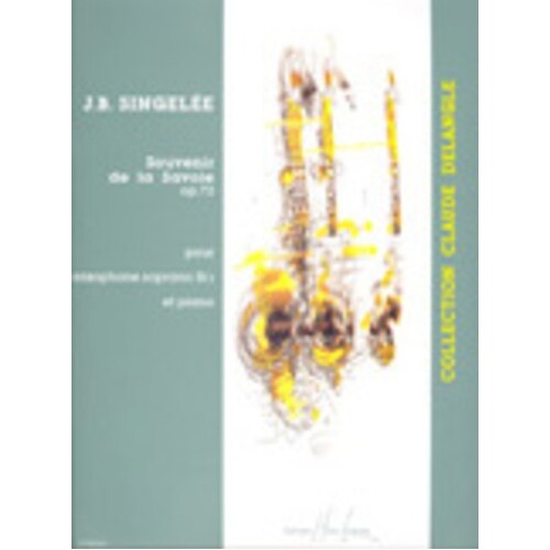 Souvenir De La Sovoie Sop Sax/Piano (Softcover Book)