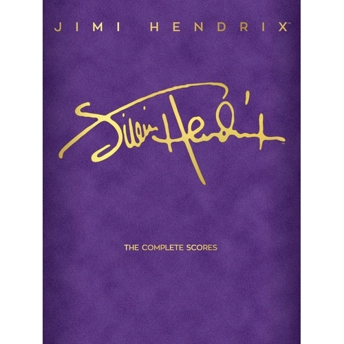 Jimi Hendrix - The Complete Scores Hardcover Edition with Purple Velvet Case