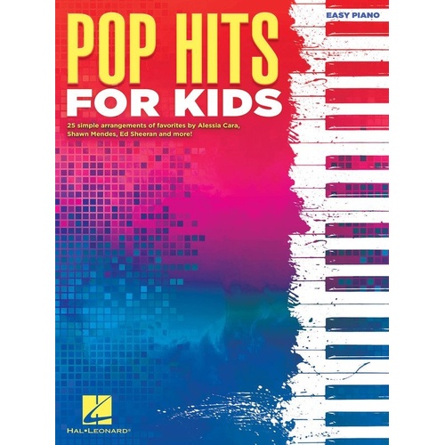 Pop Hits for Kids Easy Piano Sheet Music