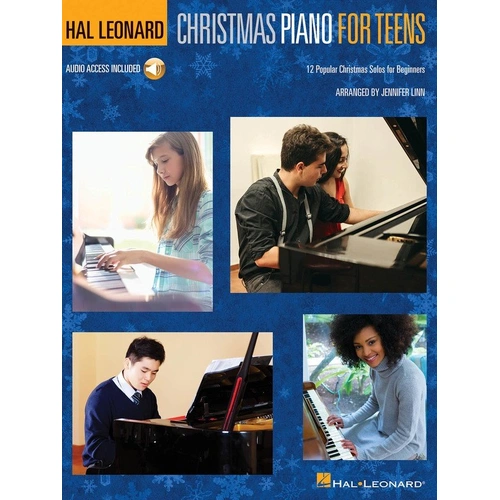 Hal Leonard Christmas Piano for Teens Book
