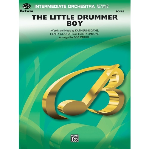 Little Drummer Boy Full Orchestra Gr 2.5 Score