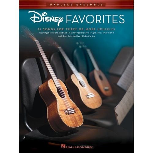 Disney Favorites Ukulele Ensembles by Hal Leonard