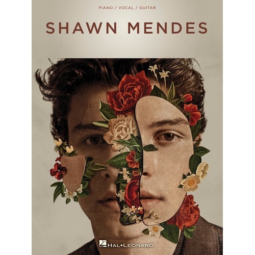 Shawn Mendes Self-Titled Album Piano, Vocal & Guitar Songbook by Hal Leonard, 96 Pages