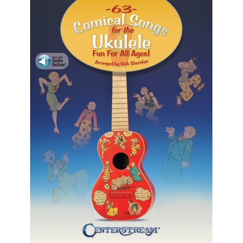 63 Comical Songs For The Ukulele TAB Book/Online Audio (Softcover Book/Online Audio)