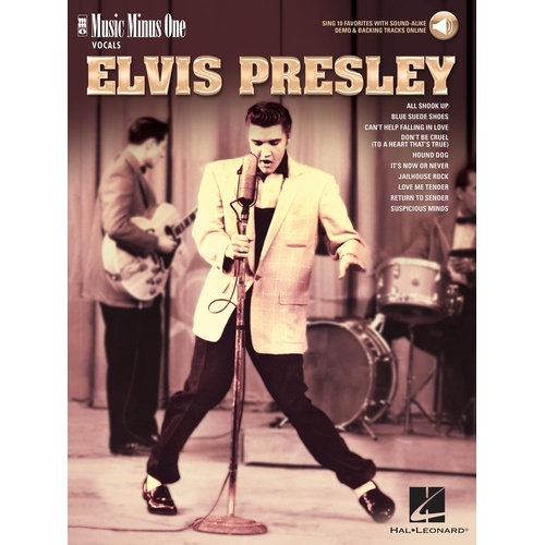 Elvis Presley mmo Vocal Book/Online Audio (Softcover Book/Online Audio)