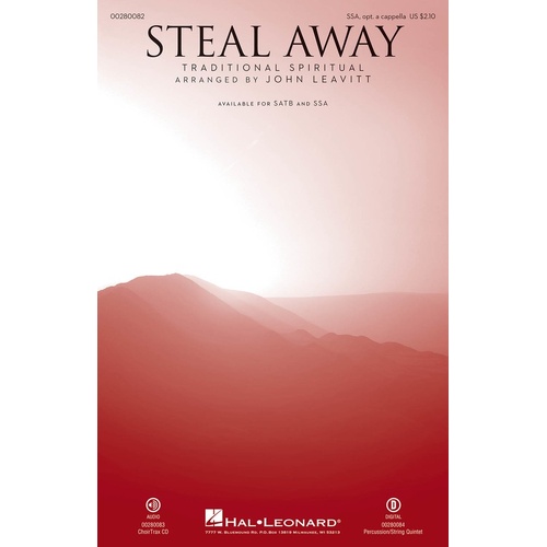 Steal Away SSA Opt A Cappella (Octavo)